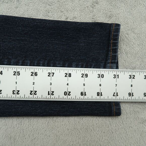 Old Navy Jeans Women's Size 10 Long Blue Mid-Rise Original Skinny 31" Inseam - Picture 4 of 16